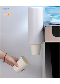 Dụng Cụ Đựng Ly Giấy 1 Ngăn Dán Tường -Hàng Chính Hãng