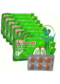 Combo 10 vỉ kẹo ngậm ho nhuận phế Kingphar, vỉ 6 viên