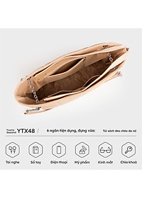 Túi Yuumy ( Thời trang nữ đi làm nhiều ngăn đa năng xinh xắn - Túi xách da Seasand YTX48 )