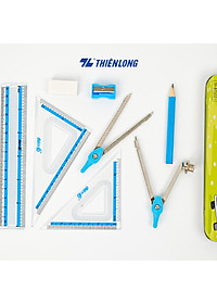 Bộ dụng cụ học Toán Thiên Long Mondee - 9 món