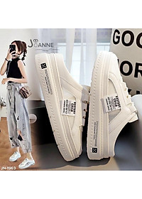 Giày lười phối lưới thoáng khí thời trang cho nữ hàng đẹp
