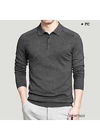 Áo len nam ZENTOMAN lông thỏ cổ polo mềm mịn, giữ nhiệt, co giãn P96 Áo Len Nam Zentoman Lông Thỏ Cổ Polo Mềm Mịn, Giữ Nhiệt, Co Giãn P96