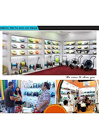 Vòi nước vòi phun nước rửa xe tưới cây tăng áp thông minh đầu đồng 206701-2 (bạc dài)