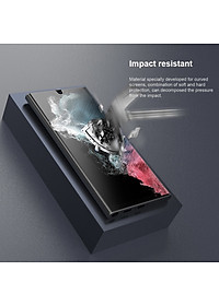 Miếng dán màn hình cho Samsung Galaxy S23 Ultra/ S23 Plus Nillkin Impact Resistant Curved Film (Bộ 2 Miếng) - Hàng Chính Hãng