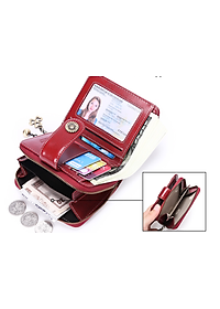 Ví nữ 100% da thật cao cấp phong cách mới