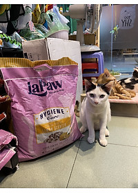 TÚI 10L - CÁT VỆ SINH - ĐẤT SÉT MIX THAN HOẠT TÍNH THƯƠNG HIỆU LAPAW CHO MÈO TÚI 10L - BAO BÌ MỚI