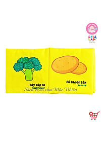 Sách Vải Đa Tương Tác Kích Thích Thị Giác Cho Bé Sơ Sinh My Very First Book - Lalala Baby (Nhiều chủ đề)