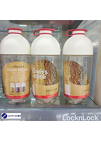 Bộ 3 Hộp đựng thực phẩm Grain Bottle Lock&Lock INL312W 1L - INL313W 1.6L - Hàng chính hãng