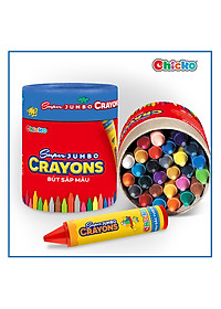 Bút Sáp Màu Super Jumbo Crayons (18 Màu) DK 3305 - 18