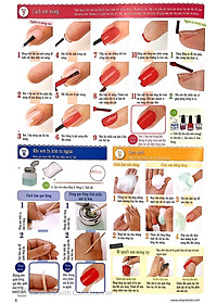 Sách Bộ Sưu Tập Các Mẫu Trang Điểm Móng (Tập 2)