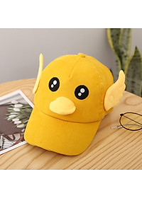 Mũ lưỡi trai vịt cho bé trai bé gái từ 1-7 tuổi vải nhung 5 màu