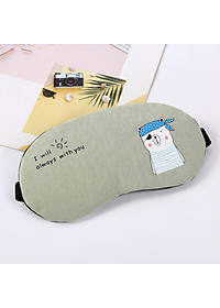 Bịt mắt ngủ có gel làm mát  tặng kèm bịt tai chống ồn