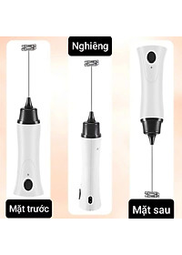 Máy Đánh Sữa, Cà Phê, Trứng, Socola, Matcha Tạo Bọt Sử Dụng Dây Sạc Điện - HÀNG CHÍNH HÃNG MINIIN