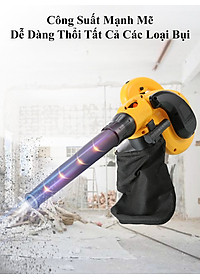Máy Thổi Hút Bụi  Cầm Tay ABG Công Suất Lớn 1050W Máy Vừa Thổi Vừa Hút Công Nghiệp  Đa Năng Ứng Dụng Nhiều Trong Các Xưởng Mộc, Vệ Sinh Máy Móc (GIAO MÀU NGẪU NHIÊN) – Hàng Chính Hãng