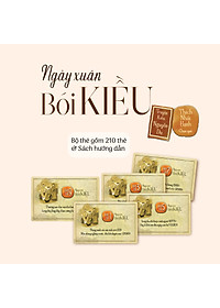 Bộ thẻ Ngày xuân bói kiều  - Truyện Kiều Nguyễn Du