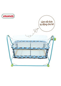 Nôi Võng Tự Động Đa Năng Em Bé Khung Thép 2 trong 1 VINANOI - Vừa làm Nôi Vừa Làm Võng Cho Bé - NV2080X