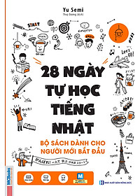 Bộ sách 4 cuốn ( 28 ngày tự học tiếng nhật  - ghi chú luyện viết sách bài tập - tự học tiếng nhật dành cho người mới bắt đầu - tập viết tiếng nhật hiragana )t