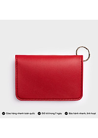 Ví Yuumy ( Thời trang nữ nắp gập cỡ nhỏ - Ví móc khóa da YMK10 )