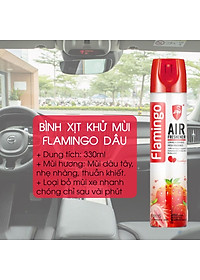  Chính Hãng - Nước Hoa Xịt Khử Mùi Hôi Ô Tô Flamingo F011 330ml