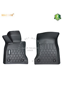 Thảm lót sàn xe ô tô VinFast Lux SA Nhãn hiệu Macsim chất liệu nhựa TPE cao cấp màu đen