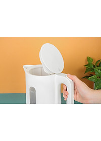 Bình đun đun siêu tốc Panasonic NC-K101WRA - 1.7L - Nhựa kháng vỡ - Công suất mạnh lên đến 2200W - Hàng chính hãng - Bảo hành 12 tháng