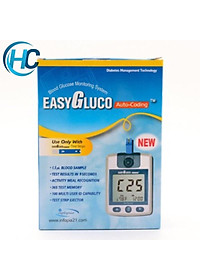 Hộp 50 que thử dùng cho máy đường huyết Easy Gluco Hàn Quốc (No code)