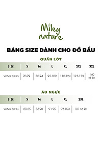 Quần Lót Bầu Cạp Chéo Cotton Lụa Miley Nature Miley Lingerie PRB0900