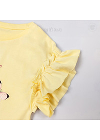 Đồ bộ bé gái size đại Bigfox Miss Meow mặc nhà mùa hè kiểu dáng Hàn Quốc vải cotton mềm mại in hình bướm dễ thương cỡ 3-11 tuổi 30kg 40kg