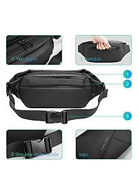 Túi Đeo Chéo Mark Ryden MR7786 Thiết Kế Đơn Giản Siêu Nhẹ Chống Thấm Nước Cho Nam