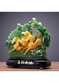 Tượng trang trí mã đáo thành công size to Diệu Tâm