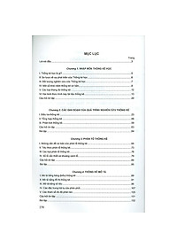 Giáo trình nguyên lý thống kê kinh tế (Dùng trong các trường ĐH, CĐ khối kinh tế)