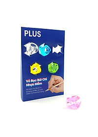 Vỏ Bọc Bút Chì Nhựa Mềm - Set 5 Cái - Plus-690-V002