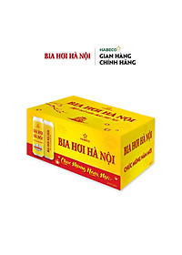 Combo 2 Thùng Bia Hơi Hà Nội - Thùng 24 lon 500ml
