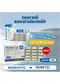 Memoptic: Viên Bổ Não, Cải Thiện Trí Nhớ, Giảm Đau Đầu, Mất Ngủ, Ngăn Ngừa Và Phục Hồi Đột Quỵ