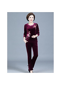 Bộ nhung - kiểu dáng sang trọng, quý phái (N3)