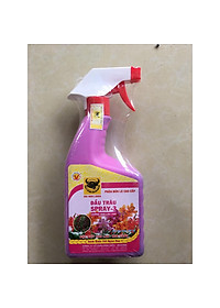 Phân bón đầu trâu SPRAY 3 chuyên dưỡng hoa giúp hoa lâu tàn tươi đẹp DTSP3