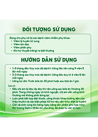 Nữ Vương New Vinh Gia Hỗ Trợ Cân Bằng PH Vùng Nhạy Cảm, Giảm Khí Hư, Ngứa Vùng Nhạy Cảm, Phòng Ngừa Các Bệnh Phụ Khoa Hộp 30 Viên