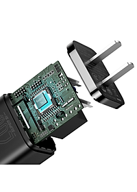 Củ Sạc Baseus Super Si 20W Mini Type C - PD/QC 3.0 - Hàng Chính Hãng