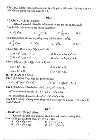 Đề Kiểm Tra Toán 8 (Bám Sát SGK Kết Nối Tri Thức Với Cuộc Sống)_HA
