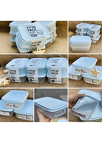 Hộp đựng thực phẩm nắp mềm Sanada, thân bằng nhựa PP cao cấp, kết hợp hoạt chất CEM-Bio kháng khuẩn an toàn - nội địa Nhật Bản 