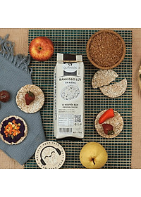 [Vị Huyền Mễ, Nguyên Bản, Yến Mạch] - Bánh Gạo Lứt Ăn Kiêng GUfoods 170g - Tập Gym, Giảm Cân, Thực Dưỡng, Eat Clean, Ăn Vặt Healthy, Không Chiên Dầu
