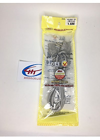 Dây Nguồn PC - Cắm PC - Màn Hình Máy Tính - Nồi Cơm Điện. Hàng Chính Hãng , màu xám 1,6 mét.