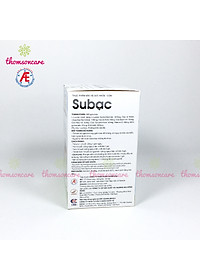 Cốm Su Bạc - Tăng cường sức đề kháng, hệ miễn dịch cho bé - Subac từ lysine, cao lá xoài, vitamin C