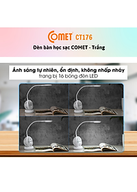 Đèn Bàn - Đèn Sạc 2 Trong 1 LED COMET CT176
