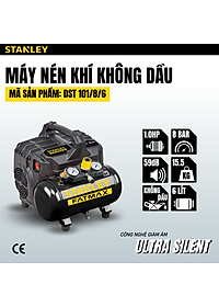 Máy nén khí không dầu 6L Stanley Fatmax DST101/8/6