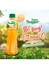 Thùng 24 Chai Nước Trái Cây Twister Cam (450ml/Chai)