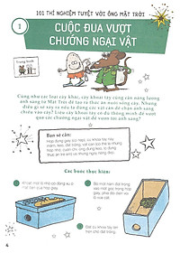 Sách 101 Thí Nghiệm - Tuyệt Vời Ông Mặt Trời (Tập 4)