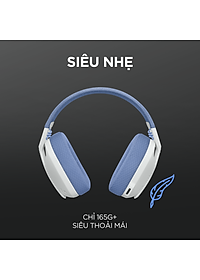 Tai nghe game không dây Bluetooth và Lighspeed Logitech G435 – Mic ảo tích hợp, nhẹ, tương thích PC, Điện thoại, PS4, PS5 - Hàng chính hãng