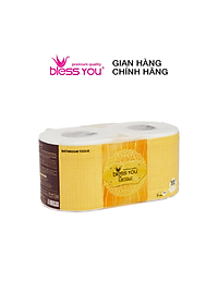 Combo 2 Lốc Giấy vệ sinh Bless You Lamour 2 (Lốc 10 cuộn)