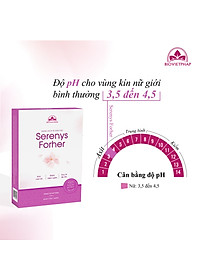 Dung dịch vệ sinh nữ Serenys Foher 200ml giúp khử mùi hôi, giảm viên ngứa, cân bằng độ ẩm, độ Ph